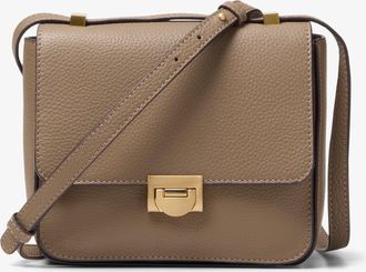 Clarks Womens Layla Cross Pebble Leather Accessories - Beige - One Size