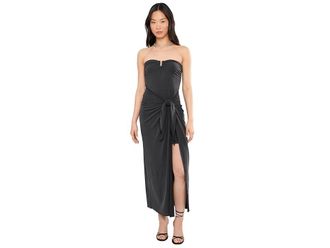 L*Space Noah Dress Womens Dress Black : MD, Elastane/Modal/Polyester