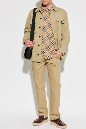 Burberry Bradmore Jacket, Mens, Beige