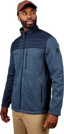 Free Country Mens Frore Knit Fleece Jacket