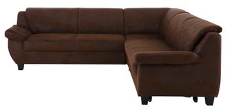 HOME AFFAIRE Ecksofa »Yesterday zeitlos und komfortabel, gemütliche Armlehnen L-Form« gleichschenklig, wahlweise mit Bettfunktion