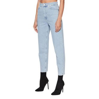 Calvin Klein Dames, Jeans, Blauw, Maat: W24 Katoen