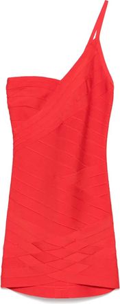 Hérve Léger Abito corto Ally - Rosso