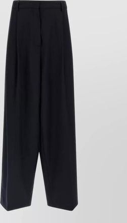 Fabiana Filippi wide leg trousers belt loops pockets