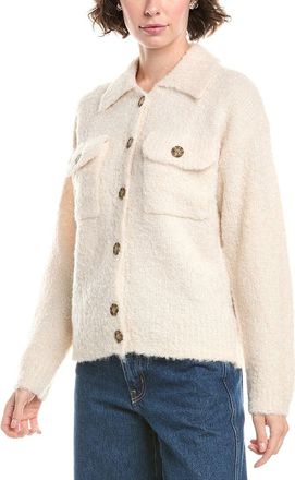 Madewell Jill Boucle Wool & Alpaca-Blend Sweater Jacket