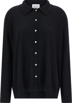 Be You Black Cashmere Womens Cardigan