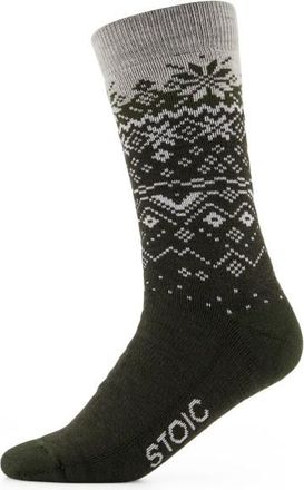 Stoic Merino Warmwool Scandic Socks Merinosocken - Unisex | schwarz