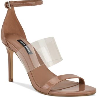 Nine West Vallie Ankle Strap Sandal in Medium Natural at Nordstrom, Size 10.5