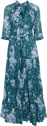 Samantha Sung Eva katoenen maxi-jurk