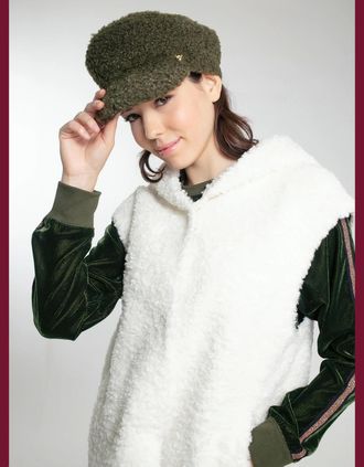 Nooki Design Womens Sophie Cap In Khaki - Green - Size: ONE