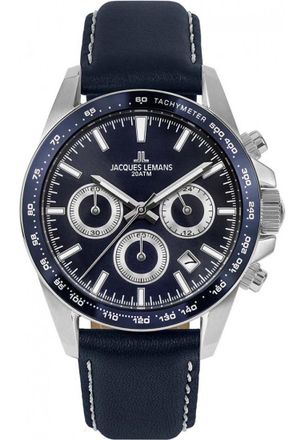 Jacques Lemans 1-1877C Mens Liverpool Watch - Silver - One Size