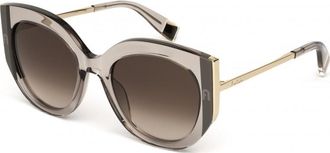 Furla Womens SFU820 53 07T1 Sunglasses - Beige - One Size