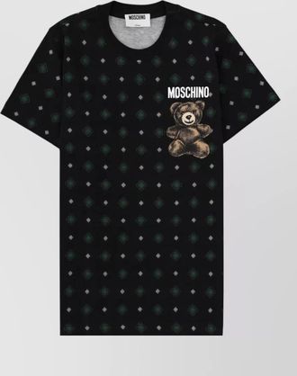Moschino printed cotton t-shirt