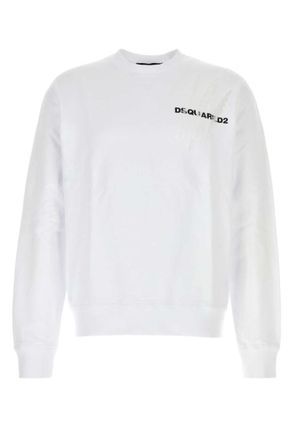 Dsquared2 White cotton sweatshirt