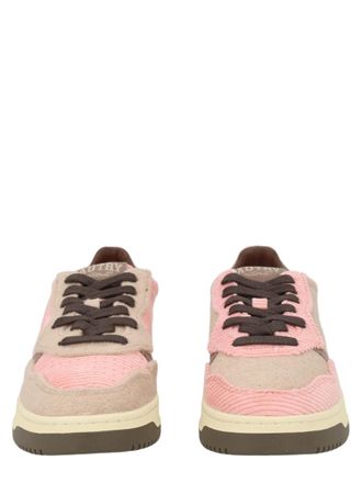 Autry Medalist Low Velvet Texture Sneakers
