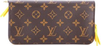 Louis Vuitton Insolite Wallet Limited Edition Kusama Pumpkin Dots Monogram Canvas small wallets - Bruin