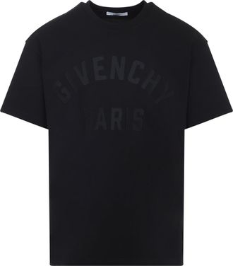 Givenchy Black Cotton T-Shirt-Uomo