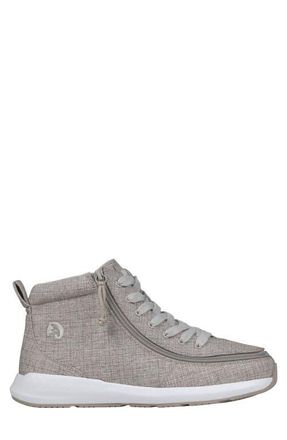 Billy Footwear Billy Goat Classic High Top Sneaker - Wide Width & Extra Wide Width Available in Grey Jersey at Nordstrom, Size 10.5
