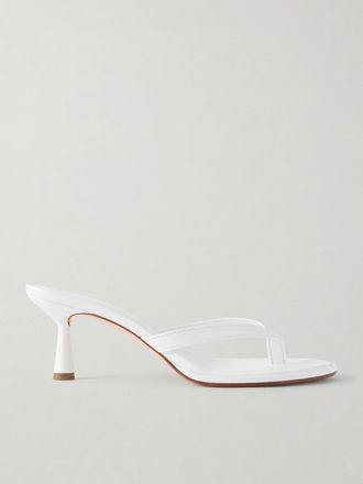 Aeyde Sandali In Pelle Daphne - Bianco