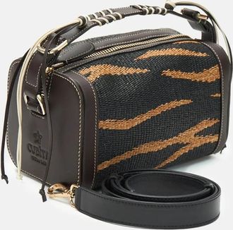 Cuba Lab Hobo Bags - Cubanita Rafia Handbag - Gr. unisize - in Schwarz - für Damen