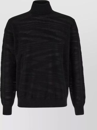 Missoni ribbed turtleneck sweater