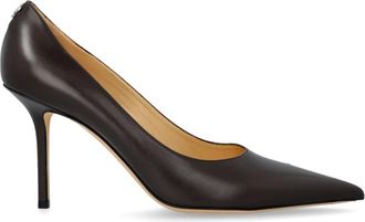 Jimmy Choo London Hakken schoenen Love - Dames - Pumps - Bruin - 36 EU - Leer - Schoenen