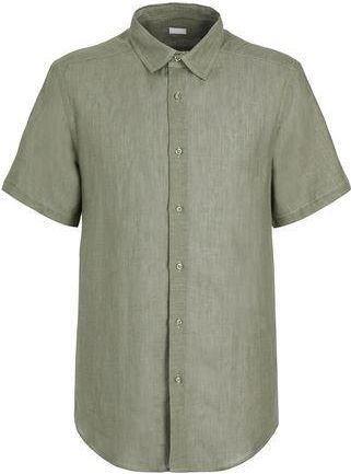 8 by YOOX LINEN S/SLEEVES REGULAR-FIT SHIRT