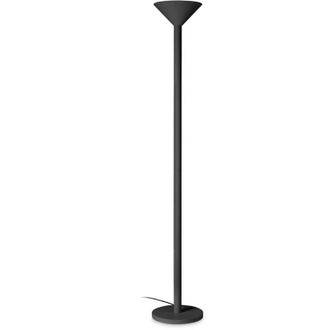 Ideal Lux Ideal Lux - Piantana Da Terra Contemporanea Mix Metallo Nero 1 Luce E27 42W Ip20