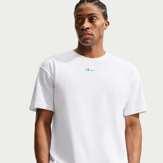 Nike Aja Aja Wilson Nike Mens Dri-FIT Basketball T-Shirt in White | IH7721-101