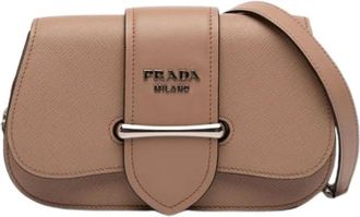 Prada Pre-owned Cross Body Bags, female, Brown, Size: ONE SIZE Pre-owned The Sidonie crossbody bag