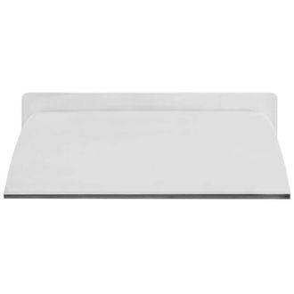 Berkfield Home Pool Fountain Stainless Steel 30x9x26 cm Silver | Size: 30 x 9 x 26 cm