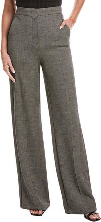 Max Mara Cognac Wool-Blend Jersey Trouser