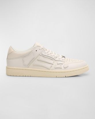 Amiri Skel Bicolor Low-Top Sneakers
