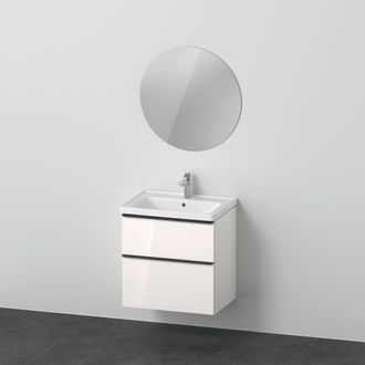 Duravit Juego De Muebles D-neo, Lavabo Con Mueble De Pared Y Espejo Led