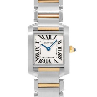 Cartier Pre-owned Cartier Tank Francaise Quartz Silver Dial Ladies Watch W51007Q4