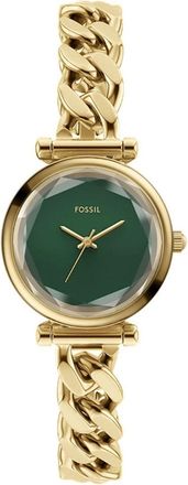 Fossil Womens Carlie Green Dial Watch