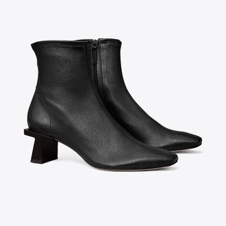 Tory Burch Block T Heel Ankle Boot