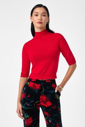 Trina Turk Mali Mock Neck