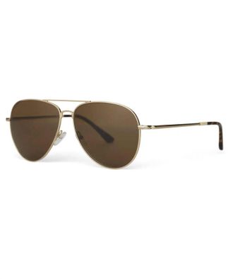 Toms Unisex - Hudson Gradient Sunglasses In Gold/ Brown