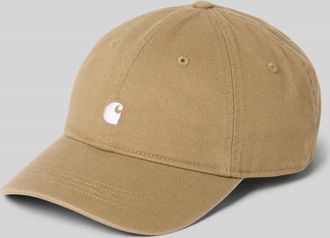 Carhartt Work in Progress Basecap mit Label-Stitching Modell Madison in Beige, Gr&ouml;&szlig;e 1