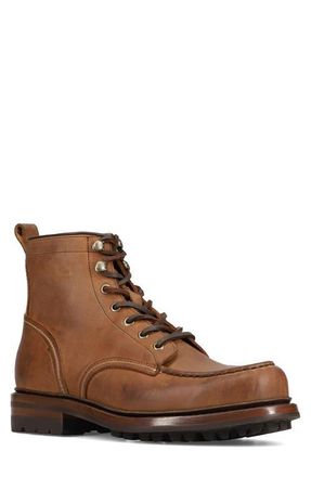Frye Hudson Lace-Up Work Boot in Tan Tan at Nordstrom, Size 11.5