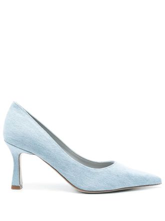 Roberto Festa Milano 70 mm Kate denim pumps - Blauw