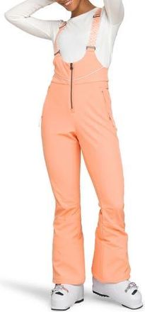 Roxy Summit Snow Bib Pants in Peach Pink at Nordstrom Rack, Size Large