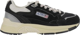 Autry Hyperway Sneakers With Front Lacing And Logo Details
