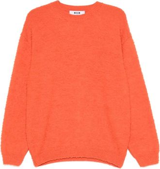 Msgm Hombre, Jerseys, Naranja, Talla: M