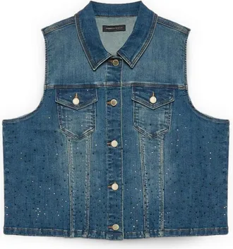 Fiorella Rubino Mujer, Chaquetas, Azul, Talla: 4XL