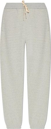 Jil Sander Trainingsbroek - Heren - Sweatpants - Grijs - S - Katoen - Broeken