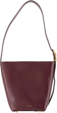 Anine Bing Elly Shoulder Bag Burgundy