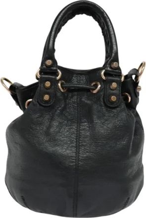 Balenciaga Tweedehands leren handtassen - Dames - Vintage Tas - Zwart - ONE Size - Leer - Vintage
