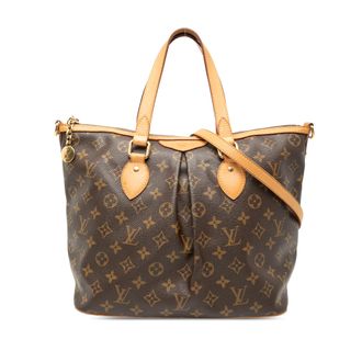 Louis Vuitton Coated Canvas Monogram Palermo PM